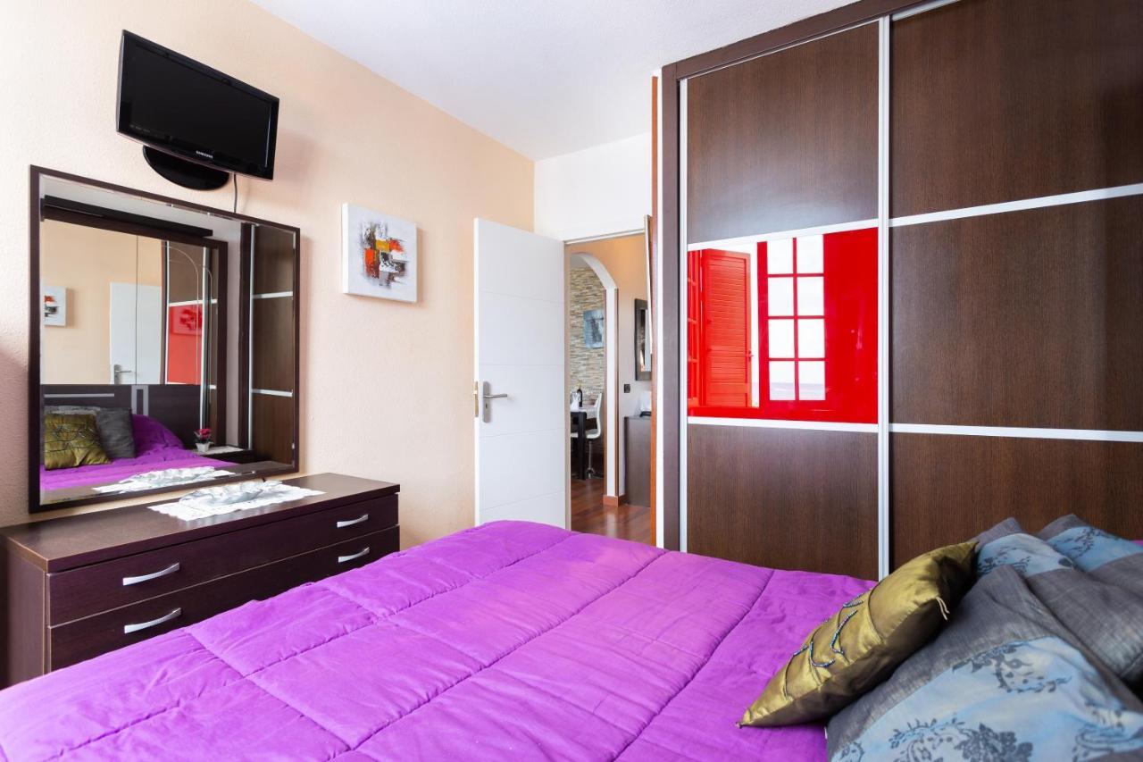 Apartamento En Primera Linea De Playa Con Aire Acondicionado Арона Экстерьер фото